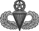 Parachutist badge - Master