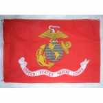 Vlajka USMC znak 