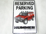 Cedule Parking only Hummer AL-PRK-12