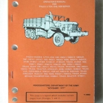 Manual M39 - 5 tons truck 