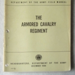 Manual Armor Cavalry Rgt.