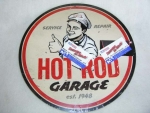 Cedule Hot Rod Garage kulat HW-CABI-25