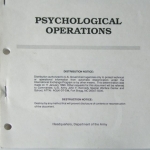 Manual Psychological Operations