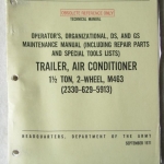 Manual Trailer M463 Air Conditioner