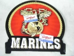 Cedule Marines kulat HW-USMC-10