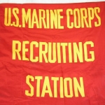 Vlajka USMC Recruting NAM