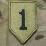    1. Infantry Division nášivka 