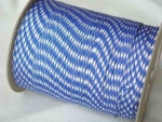Paralanko / Paracord White Blue