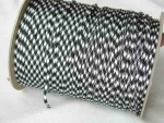Paralanko / Paracord Black White