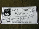 Autoznaka Route 66 - 43
