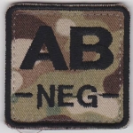 Krevní skupina AB Neg Multicam