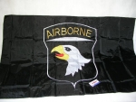 Vlajka 101. Airborne division šitá