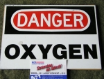 Cedule Danger oxygen AL-ORG-4