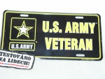 Autoznaka U.S.Army Veteran