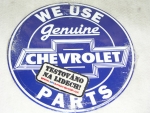 Cedule kulat Chevrolet Parts AL-KUL-7