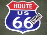 Cedule Route 66 Typ AL-ERB-668