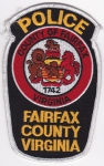 Fairfax County Police nášivka