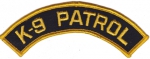 K9 Patrol nášivka