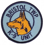K9 Unit Bristol Township nášivka