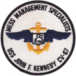 USS J.F. Kennedy (CV-67) Mess Man. Sp. nivka