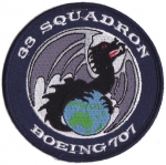  33. Squadron Boeing 707 nášivka