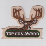 Hunter lovec Top Gun Award nášivka