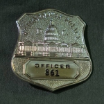 Odznak Metropolitan Police D.C. Officer II.