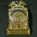Odznak Metropolitan Police D.C. Assistant Chief.