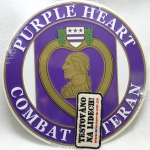 Cedule Purple Heart Vetern