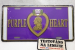 Autoznaka Purple Heart 