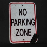 Cedule No Parking Zona