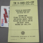 Manual.30 cal. M1917A1, M1919, M74