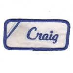 Jméno vintage Craig