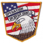 Operation Desert Shield nášivka Eagle