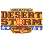 Operation Desert Storm nášivka Tank