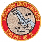 Operation Desert Storm nášivka Kuwait liberation