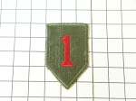    1. Infantry Division nášivka