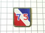   75. Infantry Division nášivka