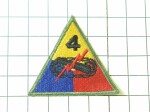    4. Armored Division nášivka