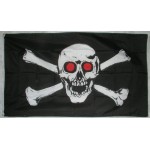 Vlajka Pirát - Red Skull